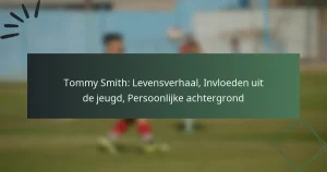 Tommy Smith: Levensverhaal, Invloeden uit de jeugd, Persoonlijke achtergrond